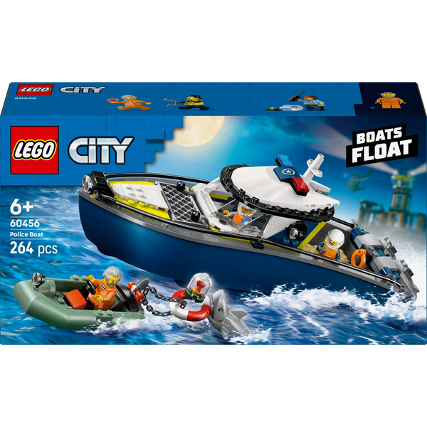 LEGO City Police Boat Chase 60456