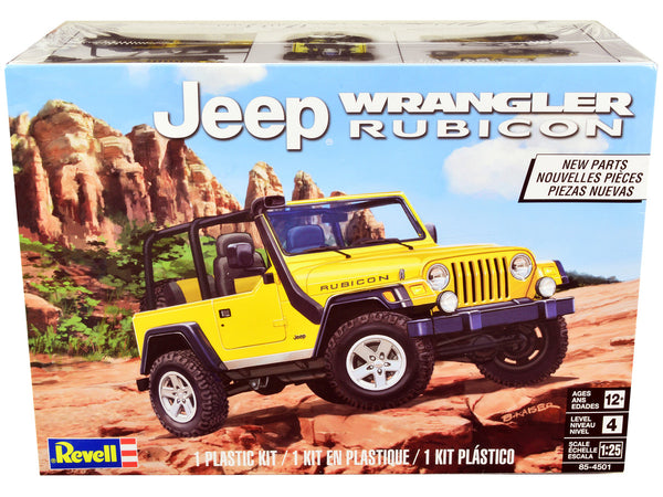 Level 4 Model Kit Jeep Wrangler Rubicon 1/25 Scale Model by Revell-0
