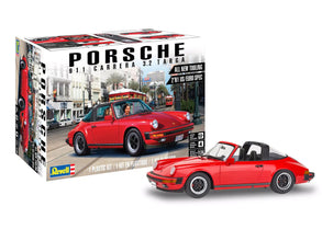 Level 4 Model Kit Porsche 911 Carrera 3.2 Targa 2-in-1 Kit 1/24 Scale Model by Revell-1
