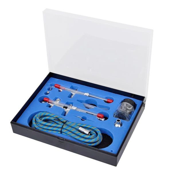 NNEVL Airbrush Set with 2 Spray Guns