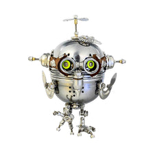 Steampunk Mechanical Owl Egg Metal Model Kit (110 Pieces)