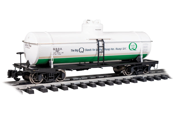 Bachmann 1:29 Quaker State single dome tank car #767