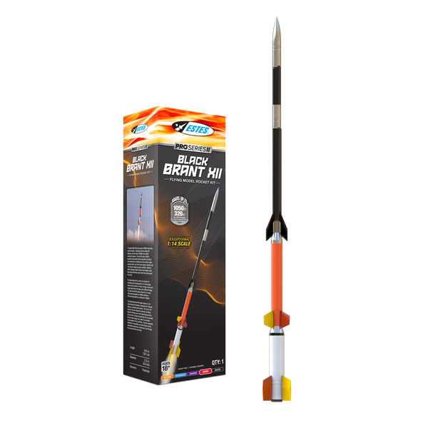 Estes Pro Series II Black Brant XII model rocket kit