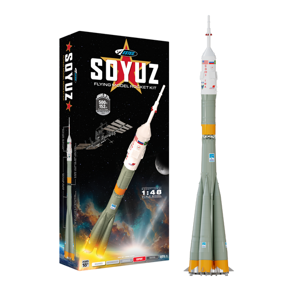 Estes Pro Series II Soyuz model rocket kit 9732