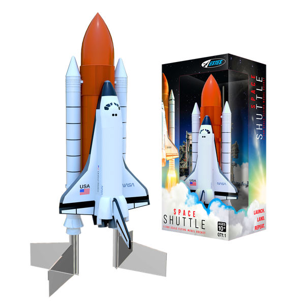 Estes 1:200 Space Shuttle model rocket