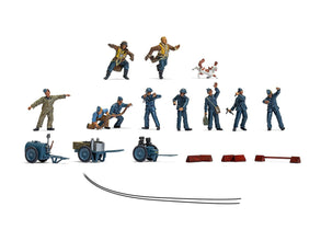 Level 1 Model Kit WWII RAF Ground Crew Figure and Accessory Set 1/48 Plastic Model Kit by Airfix-1