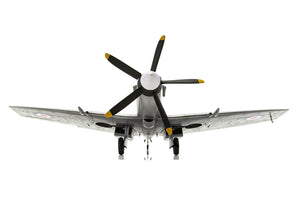 Level 2 Model Kit Supermarine Spitfire FR Mk.XIV Fighter Aircraft with 2 Scheme Options 1/48 Plastic Model Kit by Airfix-1