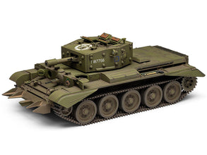 Level 3 Model Kit Cromwell Mk.IV / Mk.VI Cruiser Tank with 2 Scheme Options 1/35 Plastic Model Kit by Airfix-4