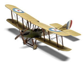 Level 2 Model Kit Royal Aircraft Factory BE2c Aircraft with 2 Scheme Options 1/72 Scale Plastic Model Kit by Airfix-1