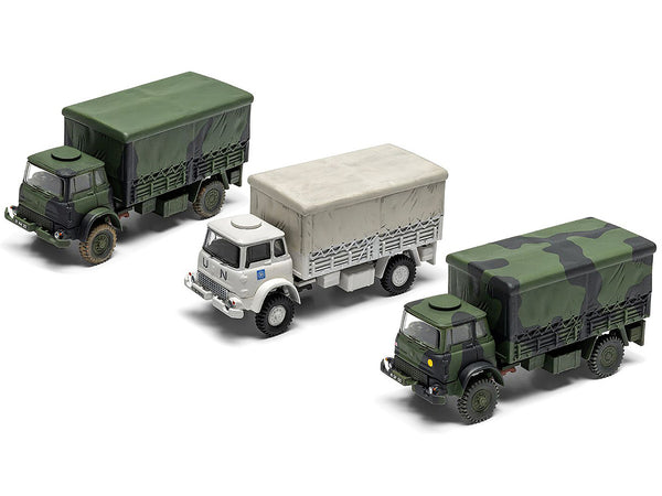 Level 1 Model Kit British Army 4-ton 4x4 GS Truck with 3 Scheme Options 1/76 Scale Plastic Model Kit by Airfix-1