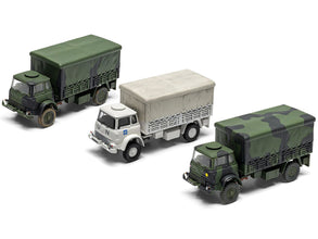 Level 1 Model Kit British Army 4-ton 4x4 GS Truck with 3 Scheme Options 1/76 Scale Plastic Model Kit by Airfix-1