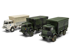 Level 1 Model Kit British Army 4-ton 4x4 GS Truck with 3 Scheme Options 1/76 Scale Plastic Model Kit by Airfix-2