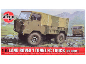 Level 1 Model Kit Land Rover 1 Tonne FC Truck (GS Body) with 3 Scheme Options 1/76 Scale Plastic Model Kit by Airfix-0