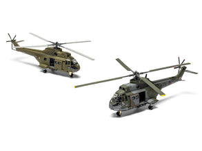 Level 2 Model Kit Westland Puma HC.1 Helicopter with 2 Scheme Options 1/72 Plastic Model Kit by Airfix-1
