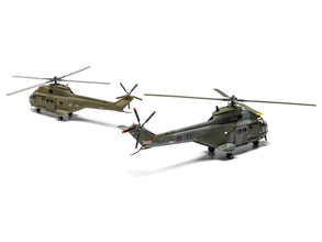 Level 2 Model Kit Westland Puma HC.1 Helicopter with 2 Scheme Options 1/72 Plastic Model Kit by Airfix-2