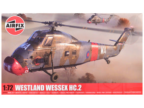 Level 2 Model Kit Westland Wessex HC.2 Helicopter with 3 Scheme Options 1/72 Plastic Model Kit by Airfix-0
