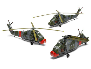 Level 2 Model Kit Westland Wessex HC.2 Helicopter with 3 Scheme Options 1/72 Plastic Model Kit by Airfix-4