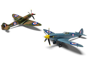 Level 2 Model Kit Supermarine Spitfire PR.XIX Fighter Aircraft with 3 Scheme Options 1/48 Plastic Model Kit by Airfix-2