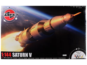 Level 3 Model Kit NASA Saturn V Rocket Gift Set 1/144 Plastic Model Kit by Airfix-0