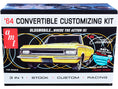 Skill 2 Model Kit 1964 Oldsmobile Cutlass F-85 Convertible 3-in-1 Kit 1/25 Scale Model by AMT-0