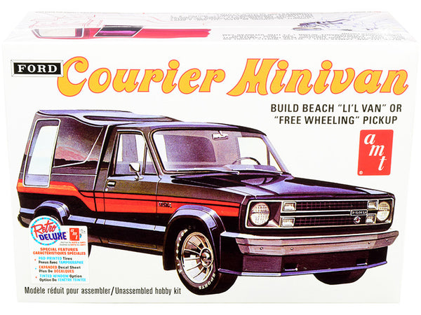 Skill 2 Model Kit 1978 Ford Courier Minivan 2-in-1 Kit 1/25 Scale Model by AMT-0