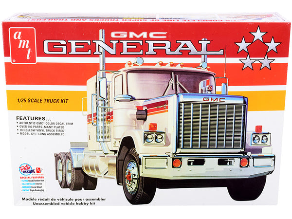 Skill 3 Model Kit GMC General Truck Tractor 1/25 Scale Model by AMT-0