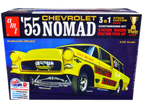 Skill 2 Model Kit 1955 Chevrolet Nomad 3-in-1 Kit 