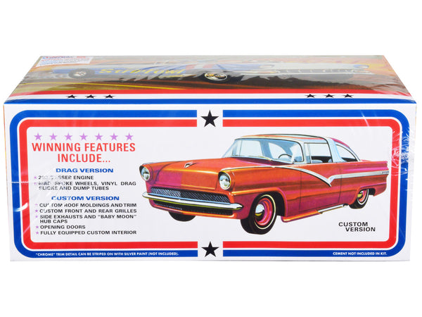 Skill 2 Model Kit 1956 Ford Victoria Hardtop 3 in 1 Kit 1/25 Scale Model by AMT-1