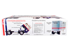 Skill 3 Model Kit Ford C900 Truck Tractor with Trailer 
