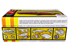 Skill 2 Model Kit 1966 Ford Thunderbird Hardtop/Convertible 3-in-1 Kit 1/25 Scale Model by AMT-1