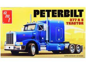 Skill 3 Model Kit Peterbilt 377 A/E Truck Tractor 1/24 Scale Model by AMT-0