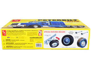 Skill 3 Model Kit Peterbilt 377 A/E Truck Tractor 1/24 Scale Model by AMT-1