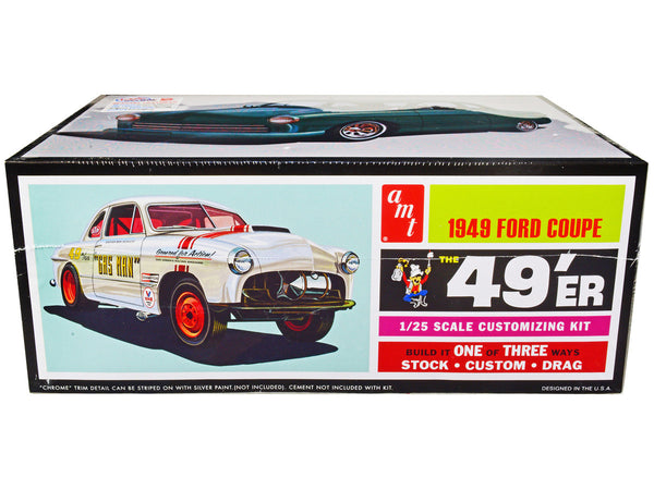 Skill 2 Model Kit 1949 Ford Coupe "The 49'er" 3-in-1 Kit 1/25 Scale Model by AMT-1