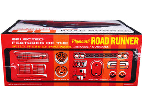 Skill 2 Model Kit 1968 Plymouth Road Runner 1/25 Scale Model by AMT-2