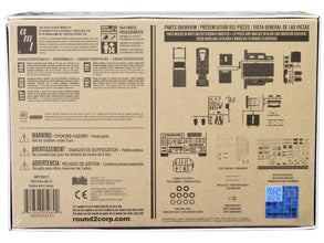 Skill 2 Model Kit 1965 Chevrolet El Camino with Camper 3-in-1 Kit 1/25 Scale Model by AMT-3
