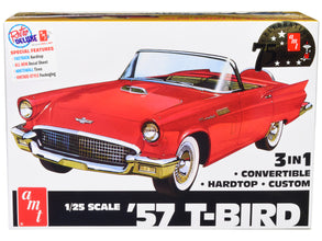 Skill 2 Model Kit 1957 Ford Thunderbird 3-in-1 Kit 1/25 Scale Model by AMT-0