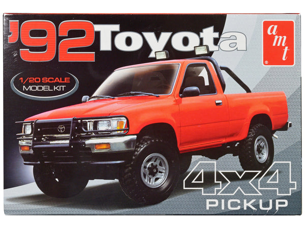 Skill 2 Model Kit 1992 Toyota 4x4 Pickup Truck (2023) 1/20 Scale Model by AMT-0