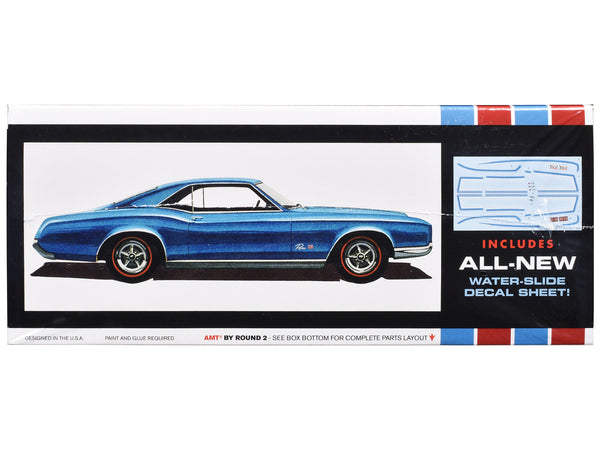 Skill 2 Model Kit 1966 Buick Riviera GS 1/25 Scale Model by AMT-0