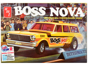 Skill 2 Model Kit Boss Nova Funny Car 1/25 Scale Model by AMT-0