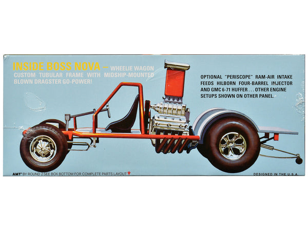 Skill 2 Model Kit Boss Nova Funny Car 1/25 Scale Model by AMT-1