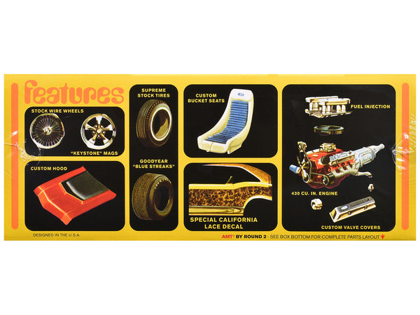 Skill 2 Model Kit 1969 Buick Riviera 1/25 Scale Model by AMT-0