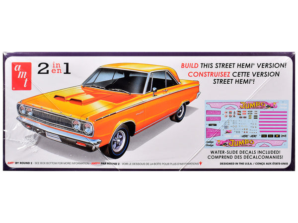 Skill 2 Model Kit 1965 Dodge Coronet 500 Hemi 2-in-1 Kit 1/25 Scale Model by AMT-0