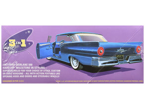 Skill 2 Model Kit 1957 Ford Fairlane Hardtop 3-in-1 Kit 1/25 Scale Model by AMT-2