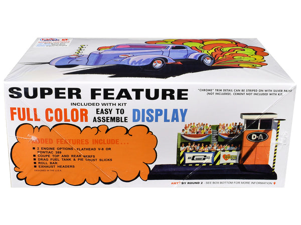 Skill 2 Model Kit 1936 Ford Coupe Gasser 3-in-1 Kit 1/25 Scale Model by AMT-0