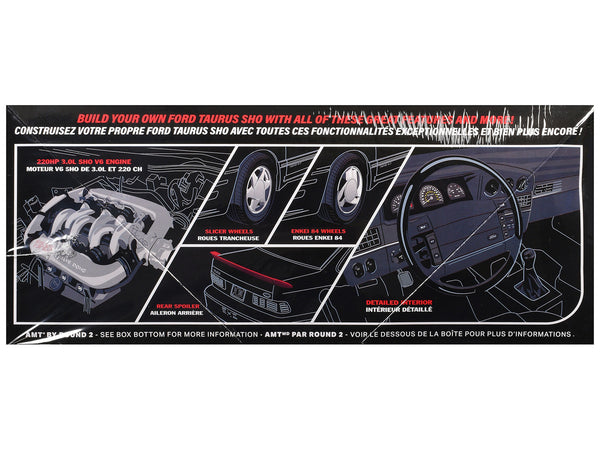 Skill 2 Model Kit 1991 Ford Taurus SHO 1/25 Scale Model by AMT-1