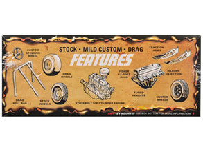Skill 2 Model Kit 1951 Chevrolet Cruiser 3-in-1 Kit 1/25 Scale Model by AMT-2