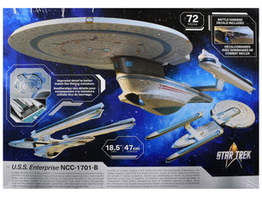 Skill 2 Model Kit U.S.S. Enterprise NCC-1701-B Space Ship 