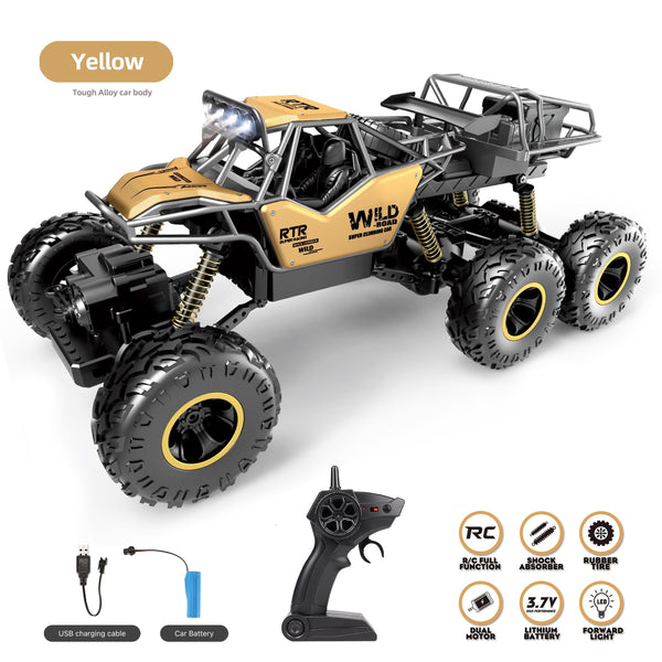 Unbranded All-Terrain 6-Wheel RC Off-Road Car