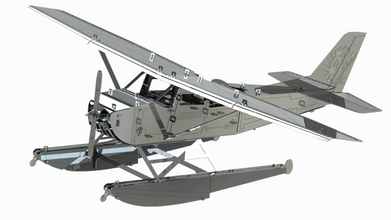 Metal Time Breeze Drifter Cessna Seaplane – Metal Model Kit