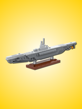 U-995 Type VIIC Submarine Building Kit - 1:260 Scale Gobricks MOC Kit